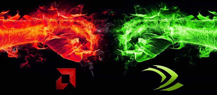 Nvidia и AMD Nvidia и AMD - зеленые и красные